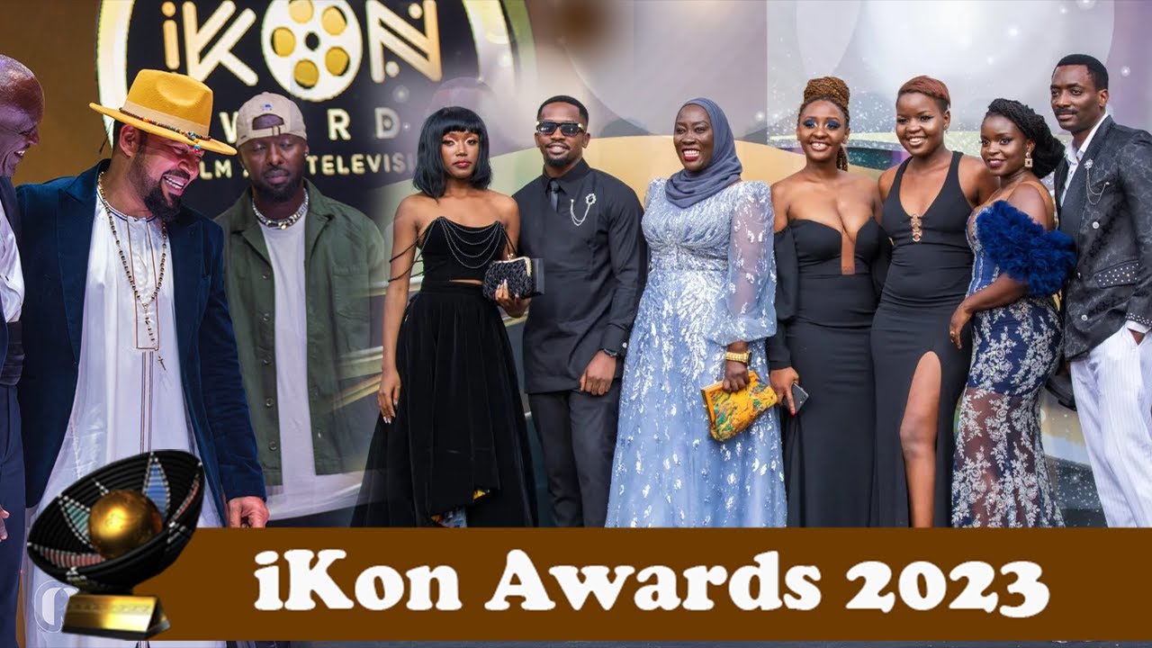 Nigerian Movie Star- Ramsey Noah Rocks ikon awards Red Carpet 2023 At Serena Hotel