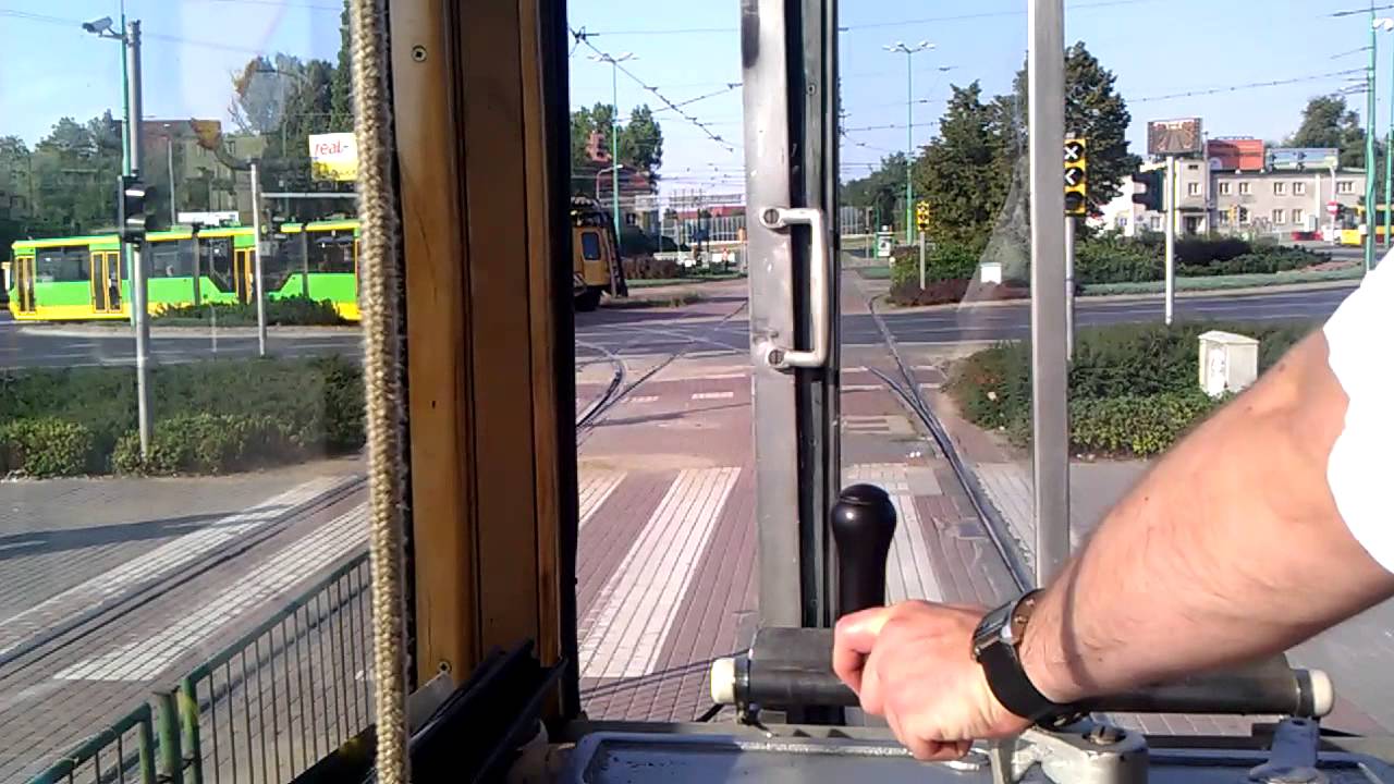 Konstal 4N+4ND przez Poznań
