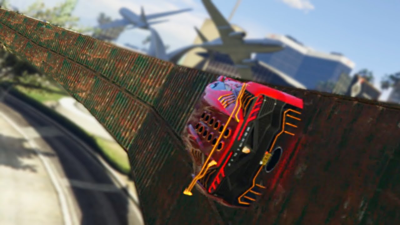 HUUUGE AIRPORT WALLRIDE! (GTA 5 Online)