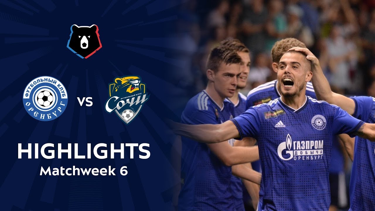 Highlights FC Orenburg vs FC Sochi (1-1) | RPL 2019/20