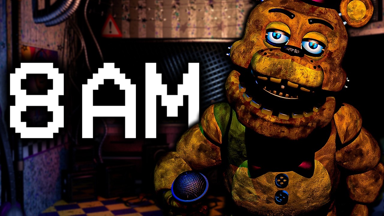 FNAF but the Night Ends at 8AM..