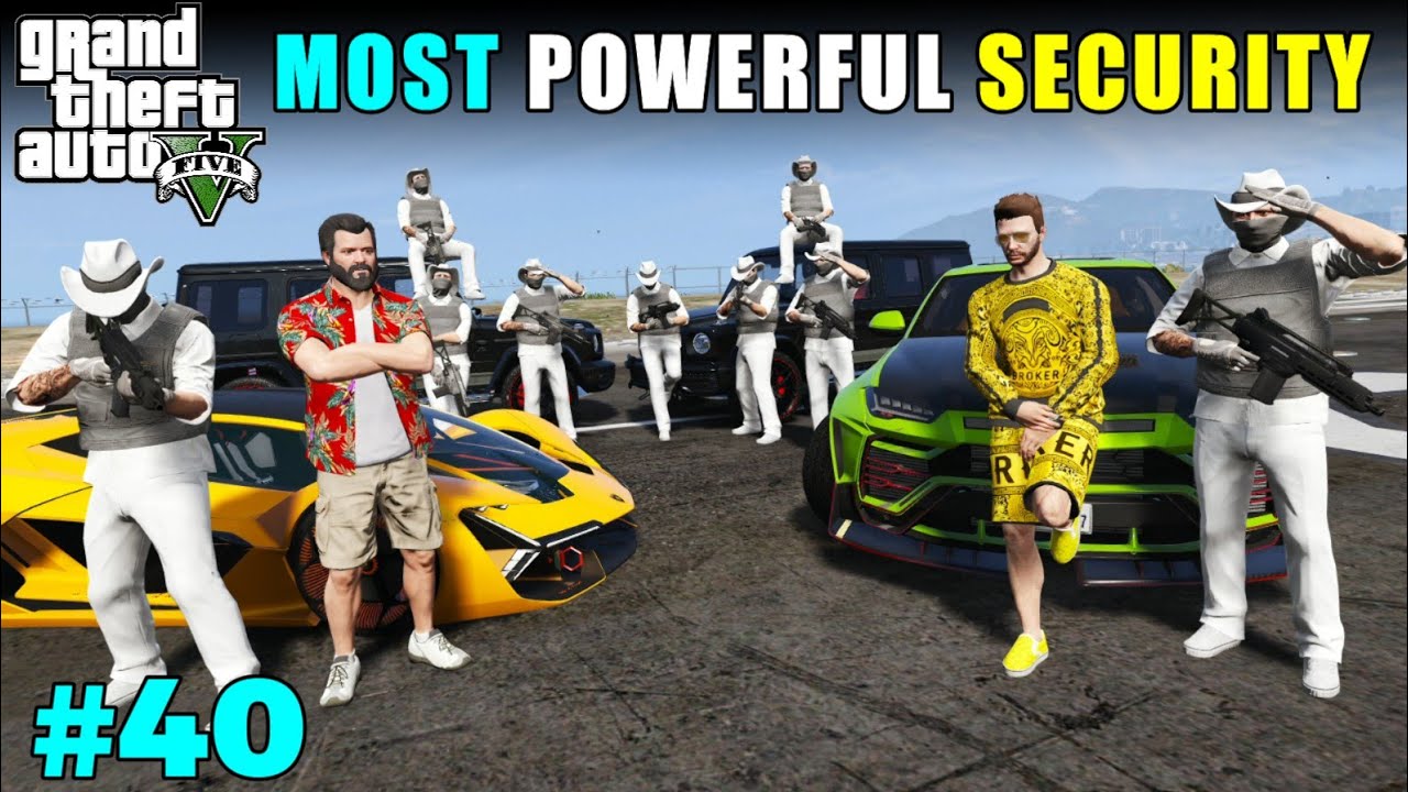 MICHAEL MEET POWERFUL SECURITY OF LIBERTY MAFIA | GTA 5 GAMEPLAY #40