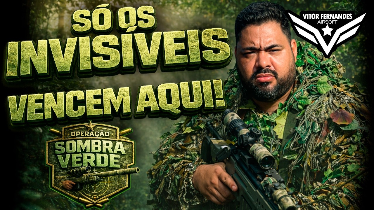 O SNIPER DECIDE UMA GUERRA - SÓ OS INVISIVEIS VENCEM TAC 41 - ORG FERNANDO DIVISÃO 9 FAZ. ALEGRIA RJ