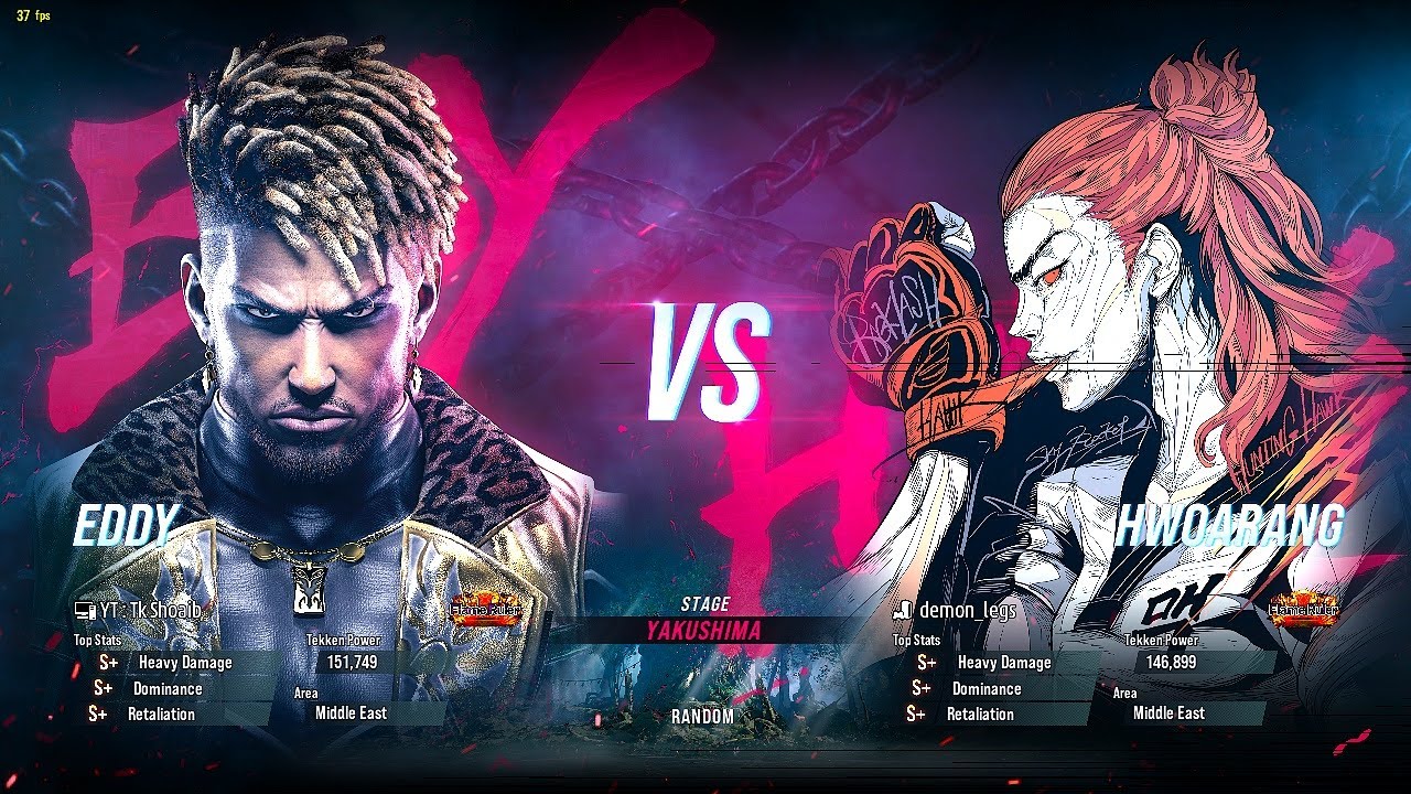 Hwoarang | Steve Fox VS Eddy Tekken 8 || Online Ranked Matches || Tekken 8 Season 2 Gameplay # 60