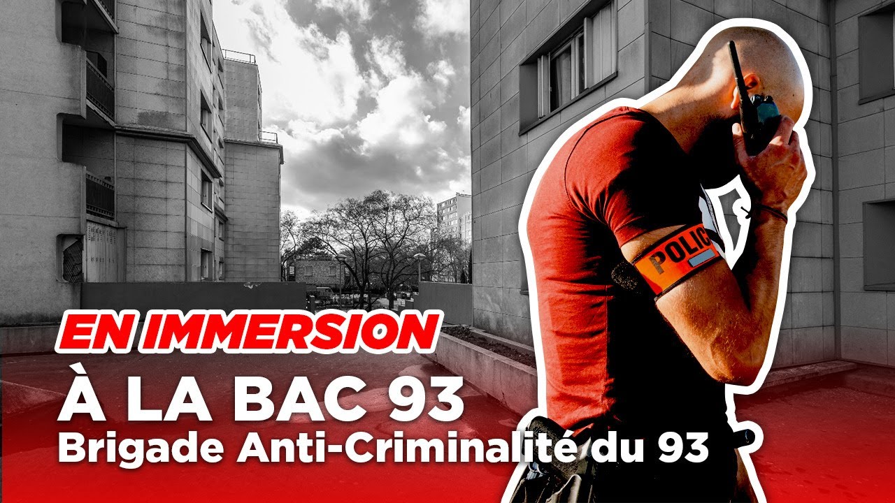 BAC 93 : En immersion avec la plus vieille BAC de France (Anti-stups et conduite rapide ! 🚨🚔)