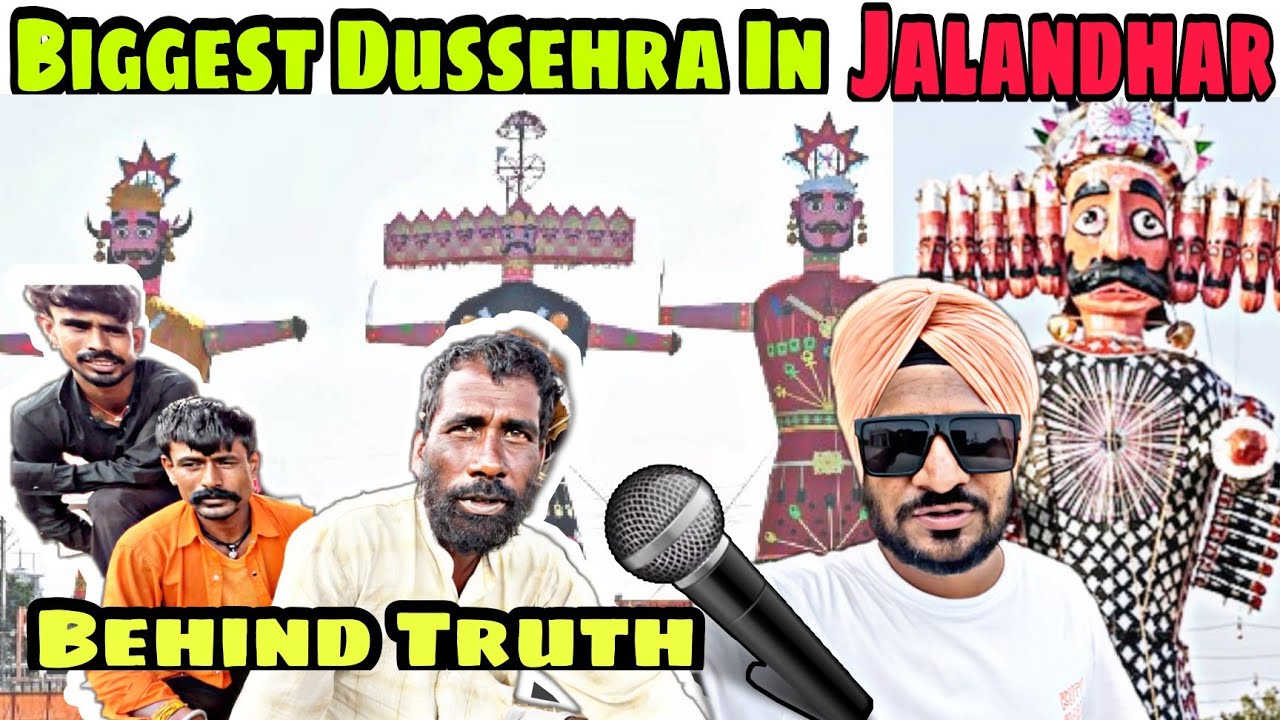 Biggest Dussehra In Jalandhar 2025 | Biggest Ravan Of Jalandhar 2025