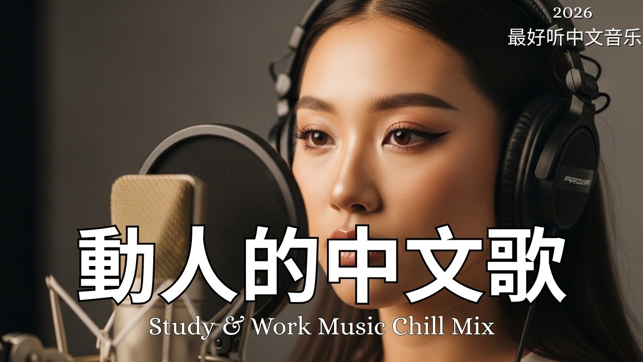 【2026最好聽中文音樂】動人抒情歌單｜讀書、工作與放鬆的絕佳音樂｜温暖寒冬的音乐 Study & Work Music Chill Mix | #BGM #專注讀書 #放鬆工作 #工作音樂 #情歌