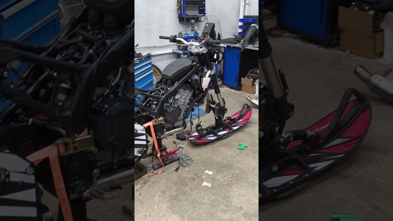 Кастомная сборка Сноубайка KOVE 800X выходит на финишную прямую!