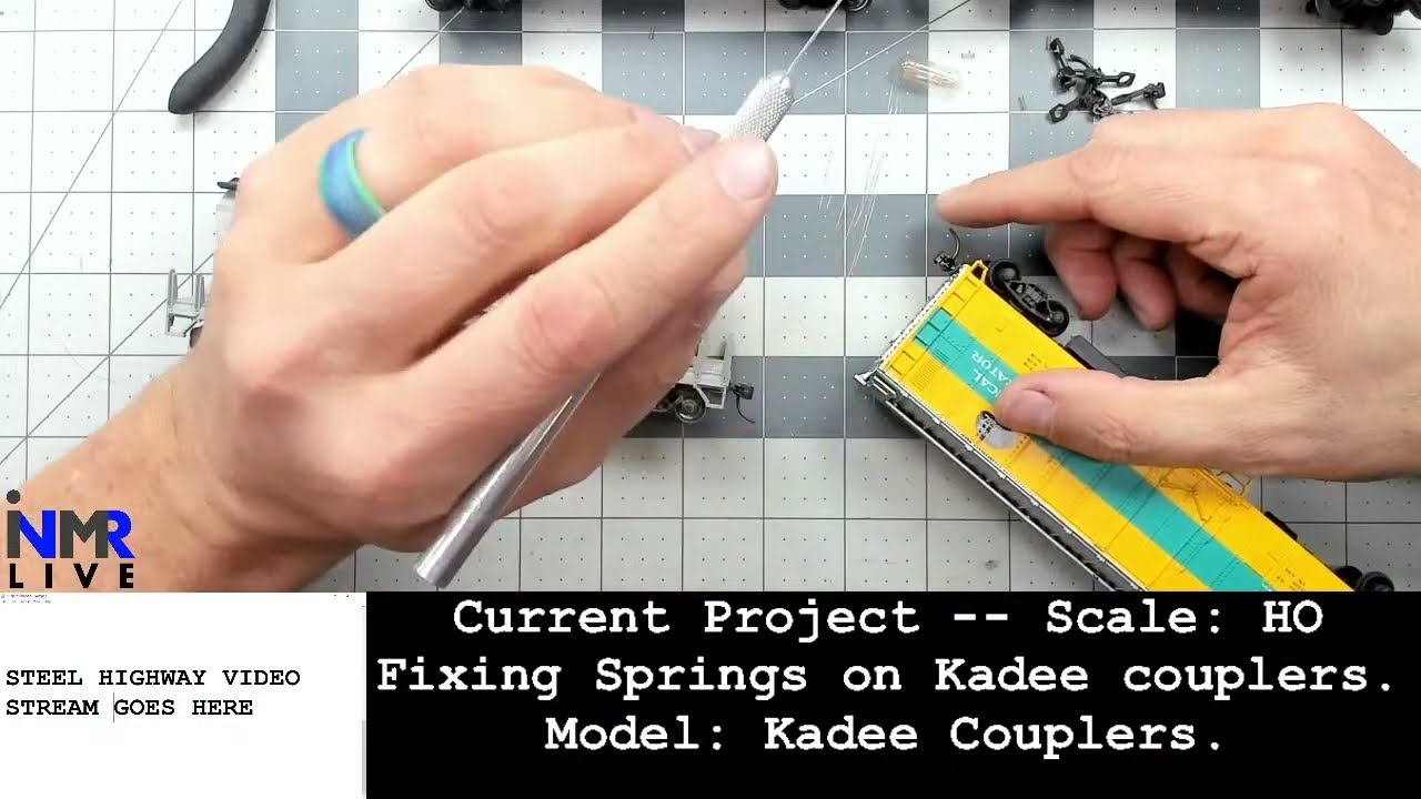 Инструкция: замена пружин муфты Kadee.