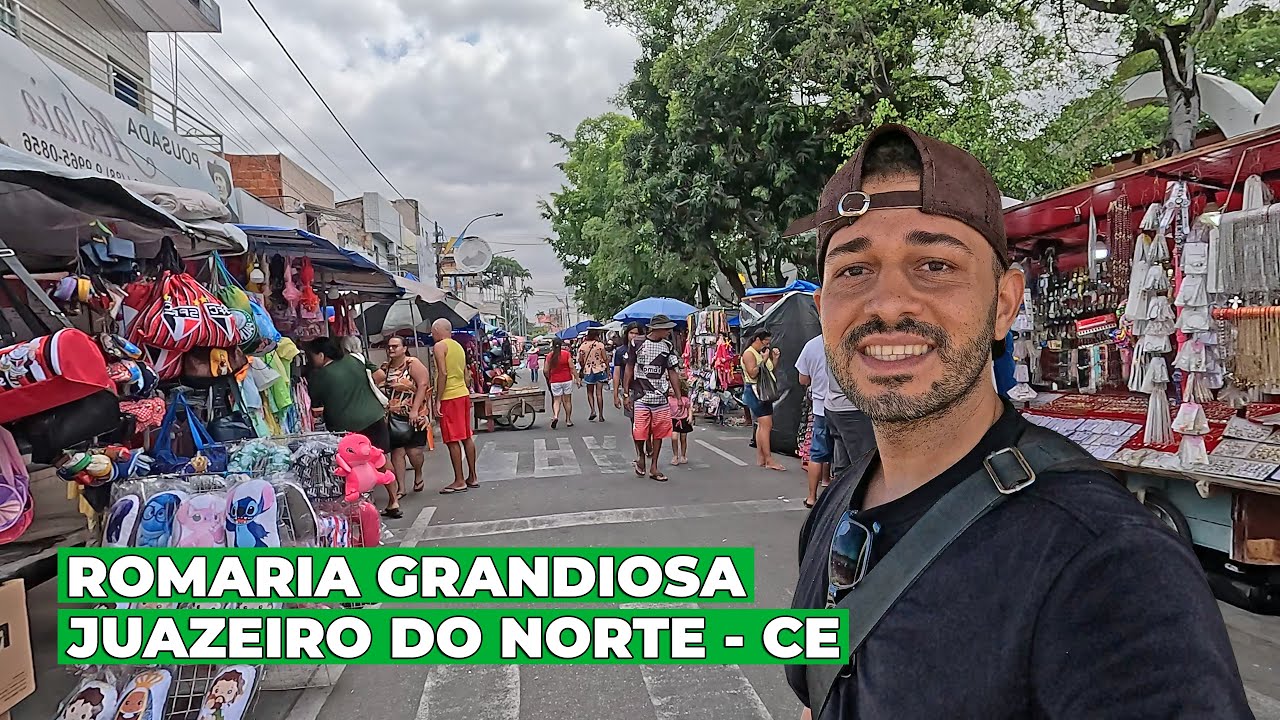 Juazeiro do Norte no 2° Dia de Grande Movientação de Romeiros a Cidade fica Cheia