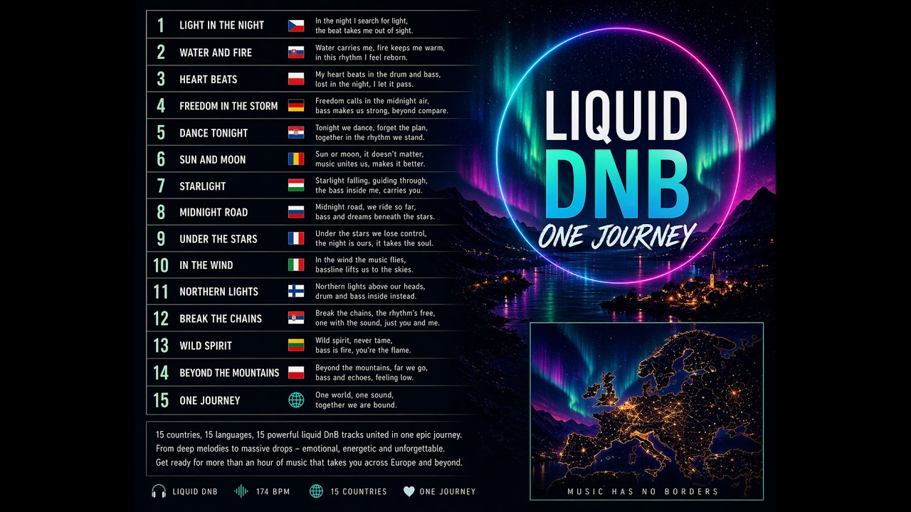 🌍 ONE JOURNEY 🌊 (DNB MULTI LANGUAGE MIX)