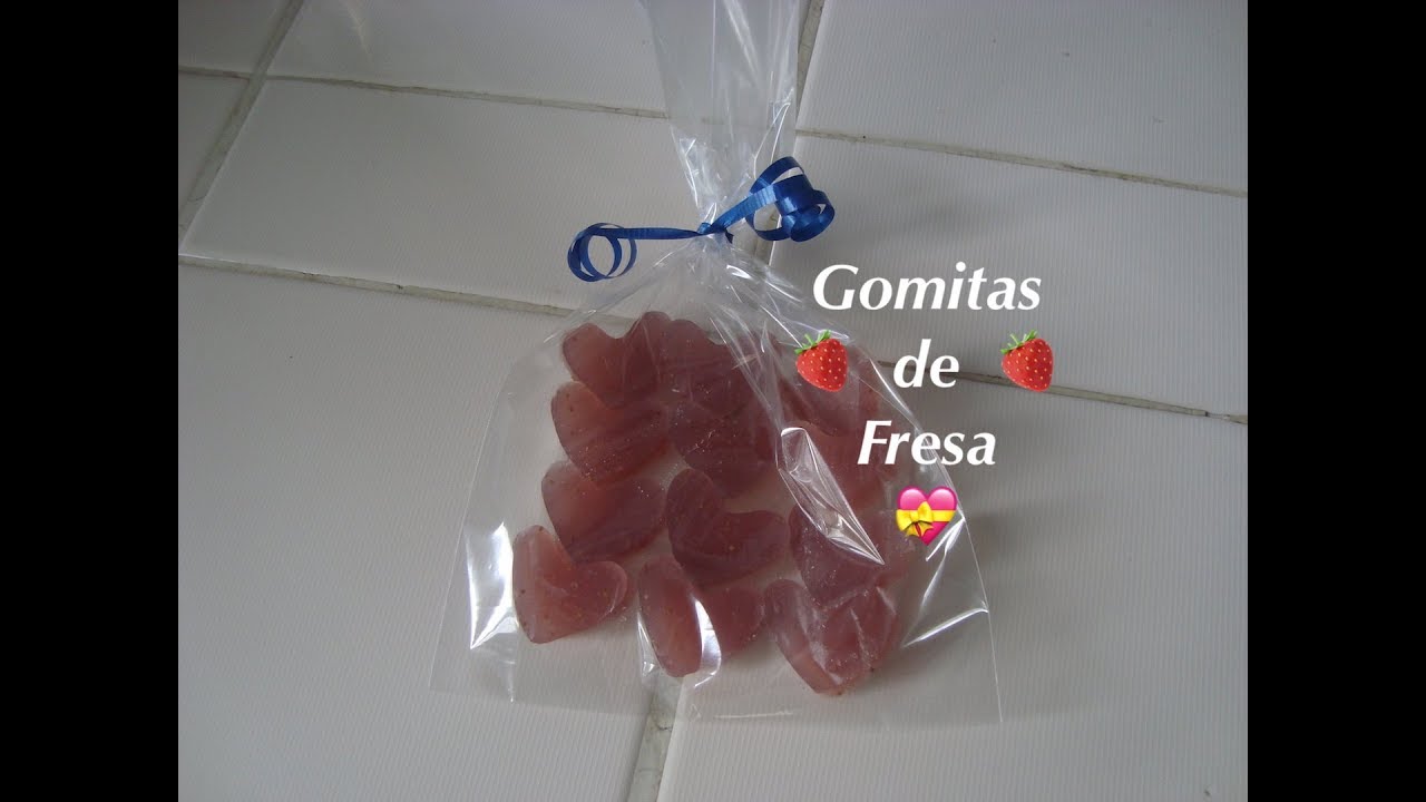 GOMITAS DE FRESA | Strawberry Gummies | イチゴグミ