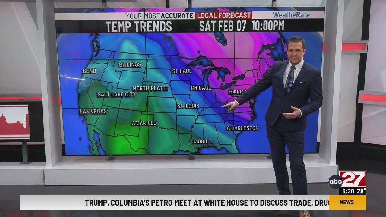 Brett's Wednesday Morning Daybreak Forecast