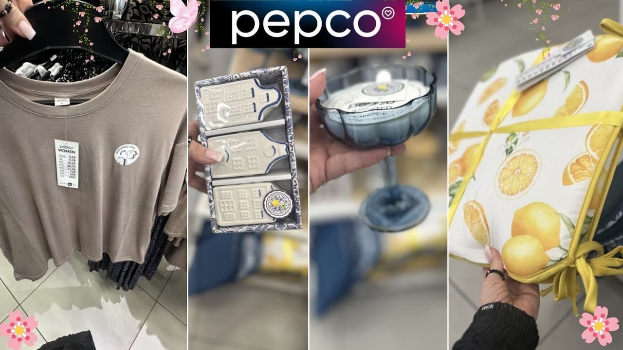 PEPCO 🌸 NOWOŚCI cudna CYTRYNOWA KOLEKCJA 🍋 wow! poduszki LEMON & świeczki & damskie HITY Z WIESZAKA🍋
