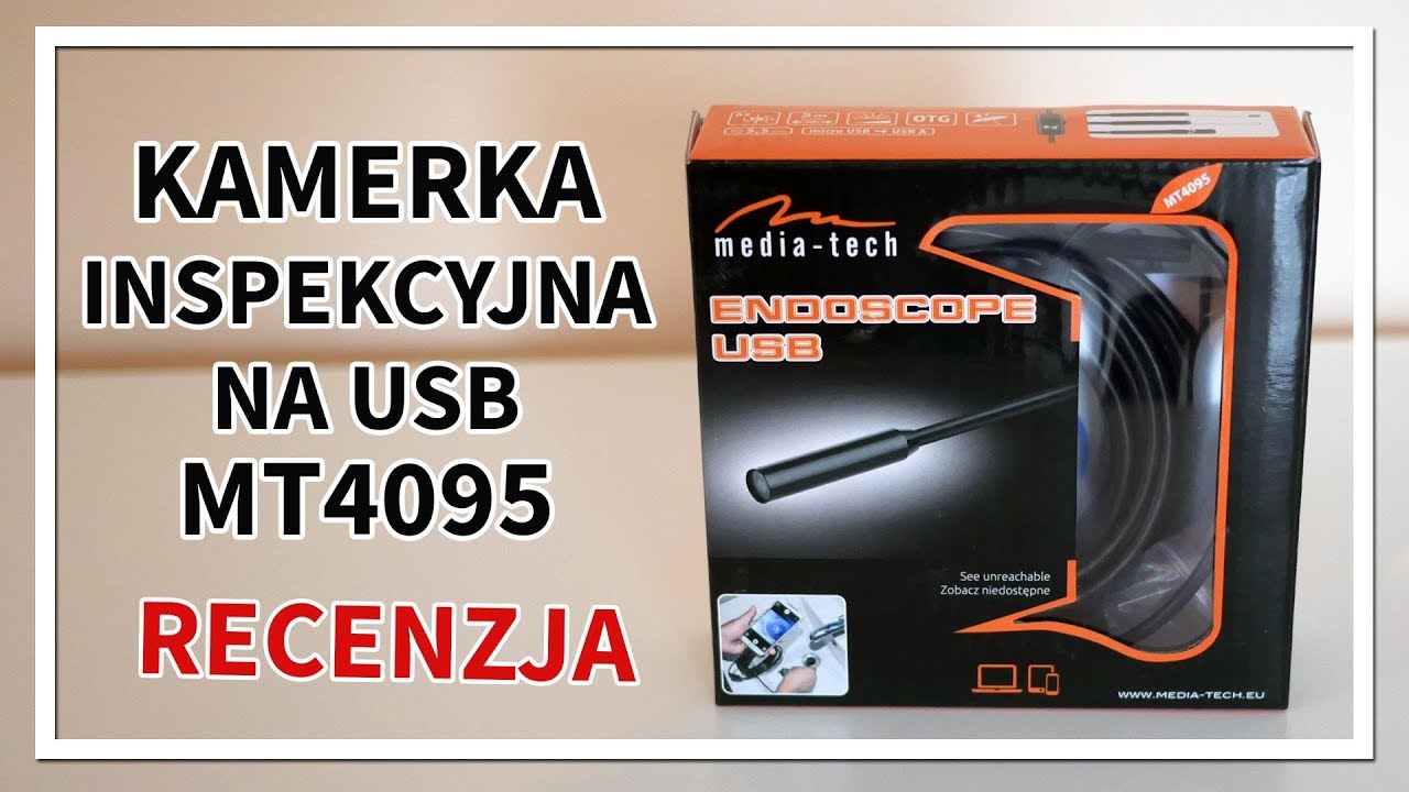 Kamerka endoskopowa na USB Media Tech MT4095