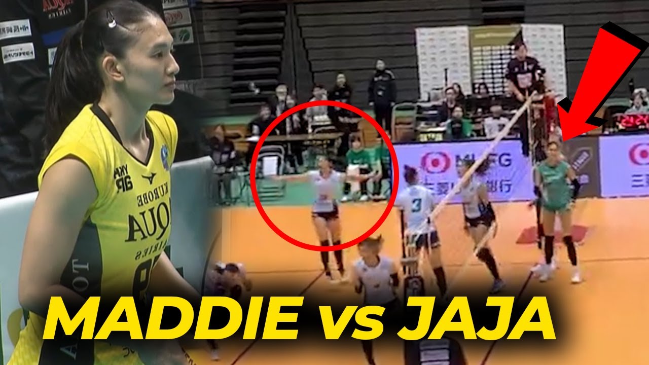 Maddie vs Jaja! NAGHARAP for the first time sa Japan SV League, Jia Denso ranked #2