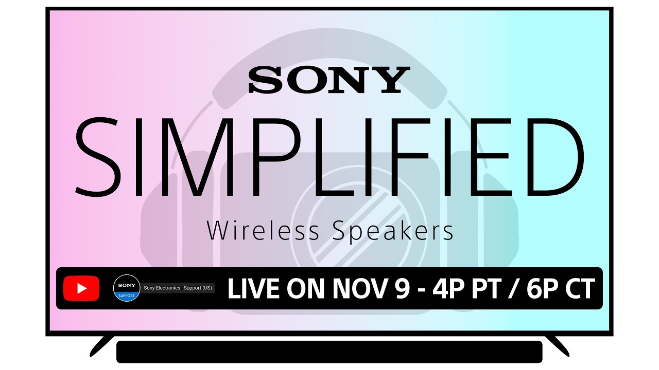 Sony LIVE | Упрощенно: Портативная беспроводная акустическая система XE300