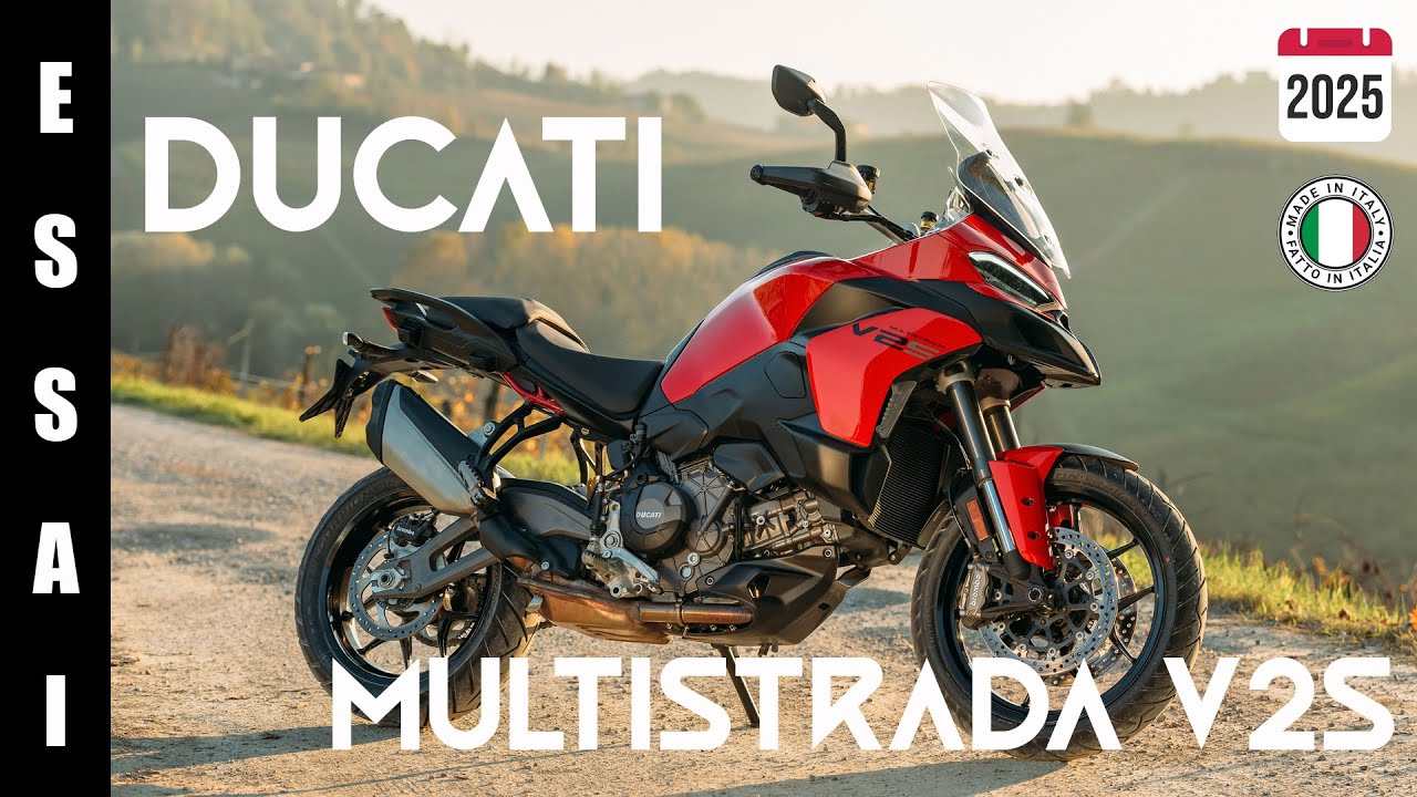 Essai DUCATI MULTISTRADA V2S 2025 - Mi piace...🥰