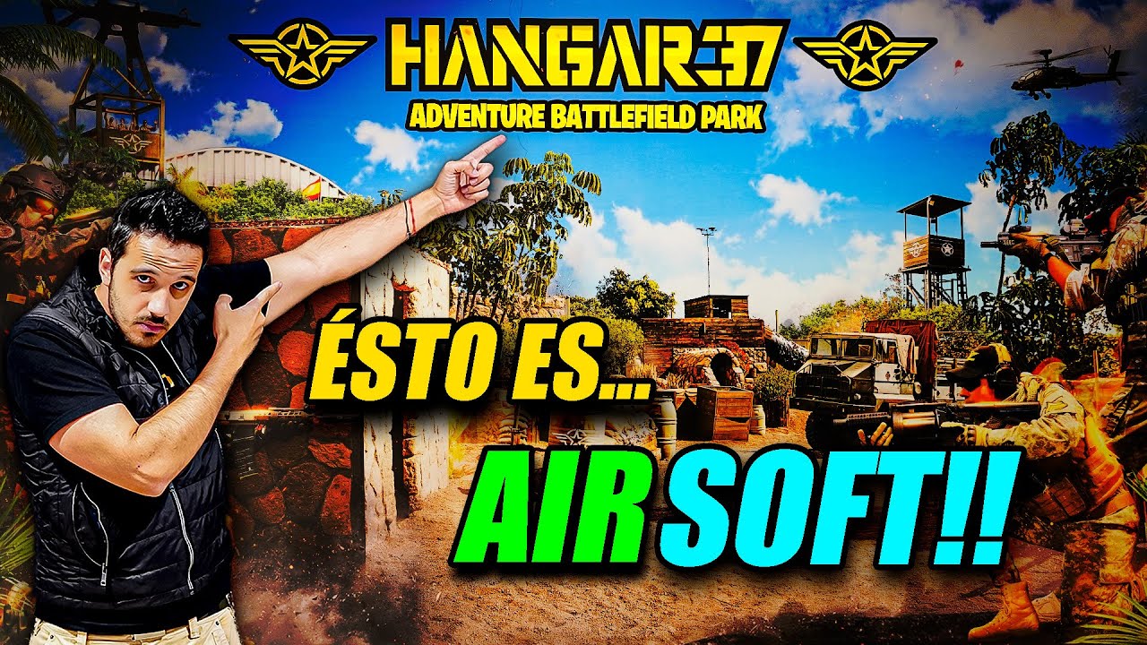 UN DIA EN EL HANGAR 37,Parque Temático de Airsoft