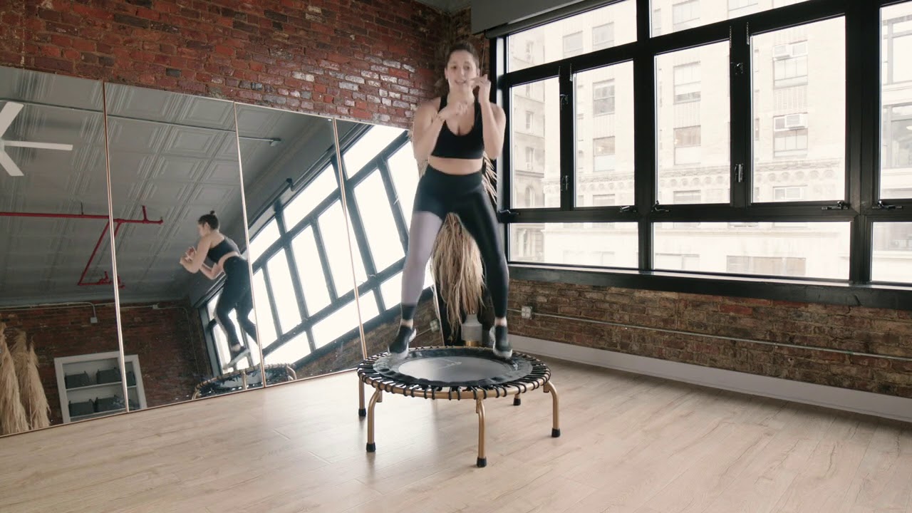 15-Minute Rebounder HIIT Workout with the ness | High-Intensity, Low - Impact Cardio