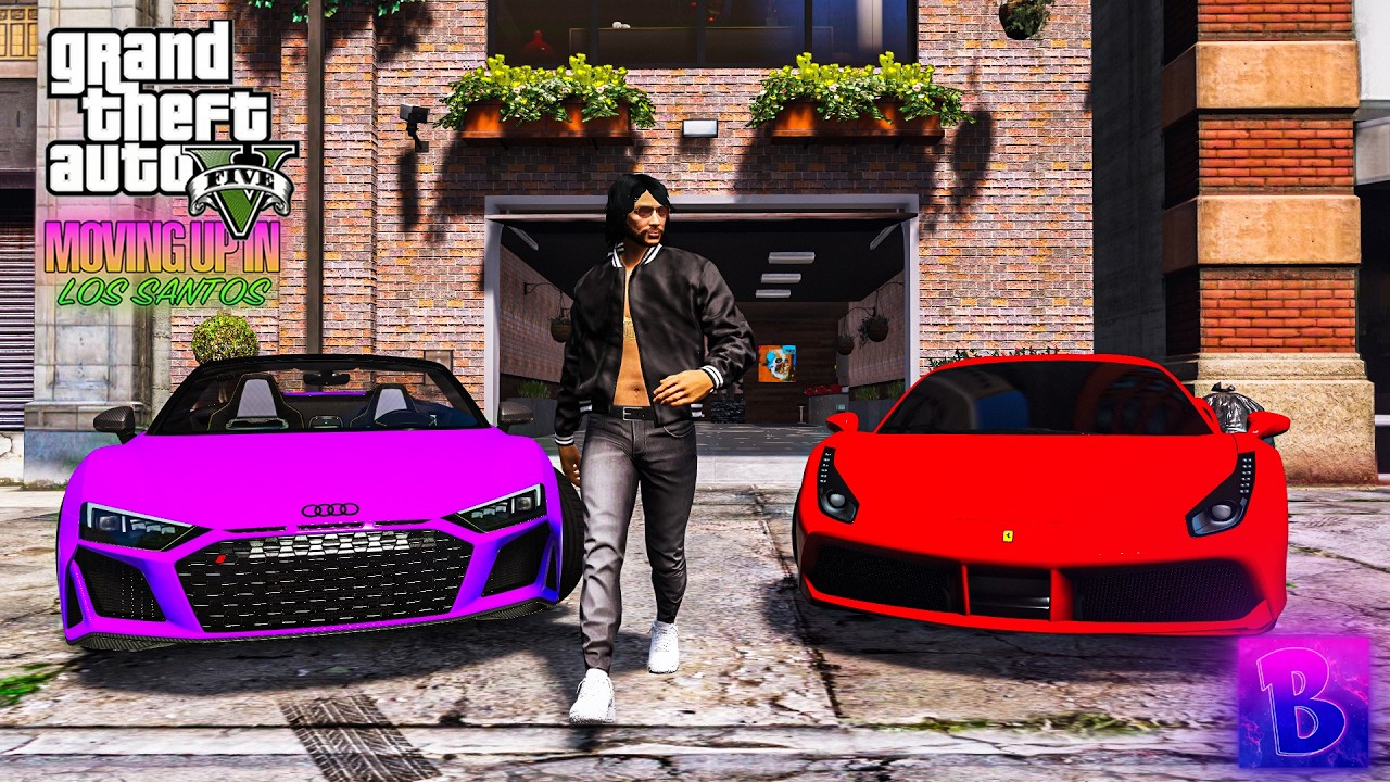 I BOUGHT A NEW NYC STYLE APARTMENT AND A FERARRI 488 | MOVING UP IN LS | #gta5reallifemod