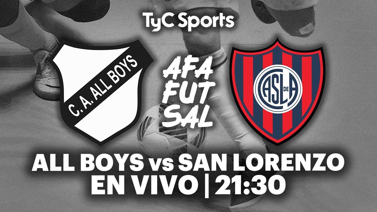 EN VIVO 🔴 ALL BOYS vs SAN LORENZO | Futsal AFA - Copa Argentina - Final - Femenino