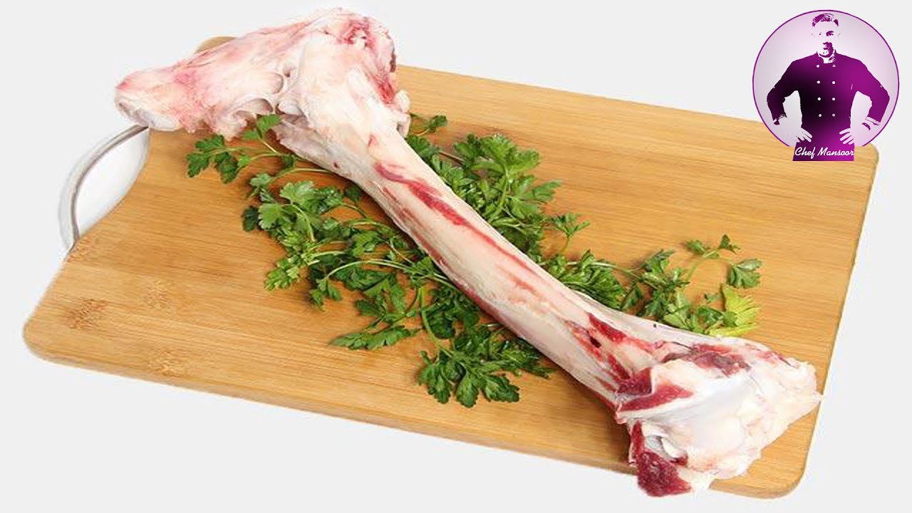 روش پخت و عصاره گیری قلم گوساله ( bone broth )