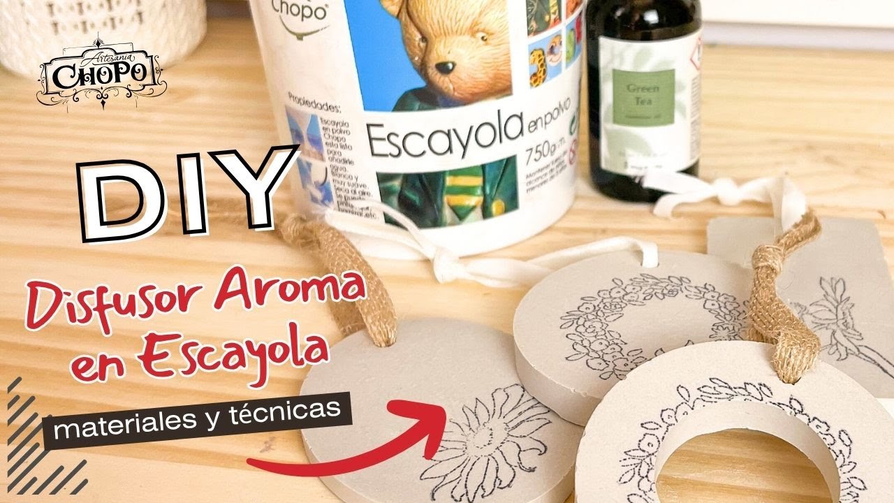 Crea tu Difusor de Aroma con Escayola | DIY Chopo