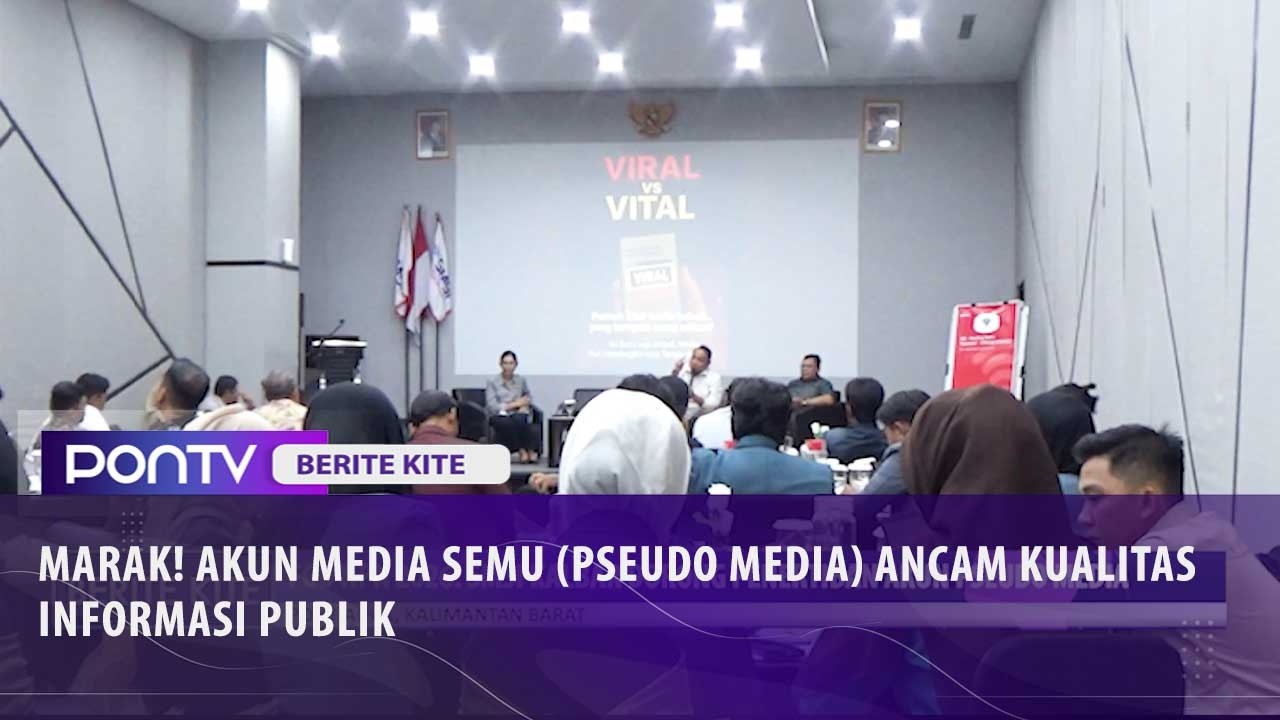 Tekan Penyebaran Hoaks, SMSI Kalbar Dorong Penertiban Akun Media Semu ‘Pseudomedia’
