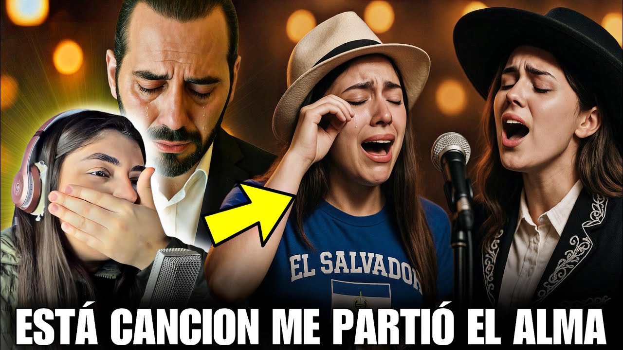JOVENCITAS SE QUIEBRAN LA VOZ AL CANTARLE A BUKELE Y EMOCIONA A TODO EL SALVADOR