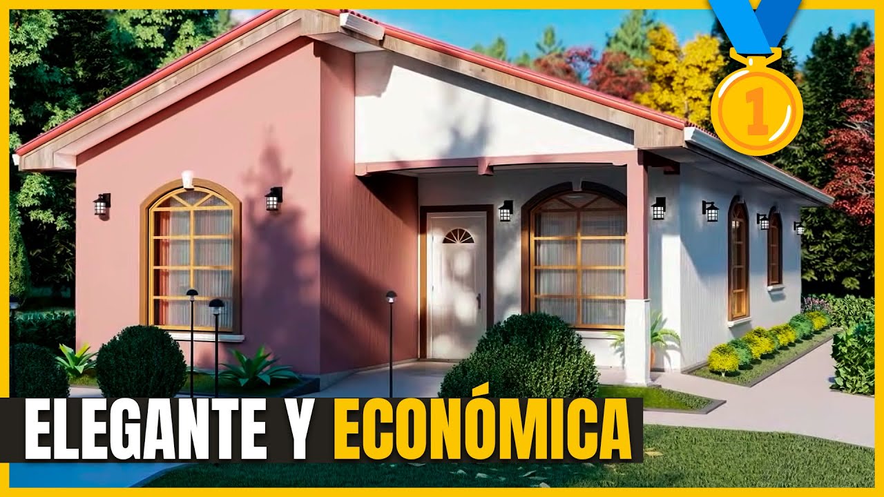 Planos de Casa ELEGANTE Y ECONÓMICA