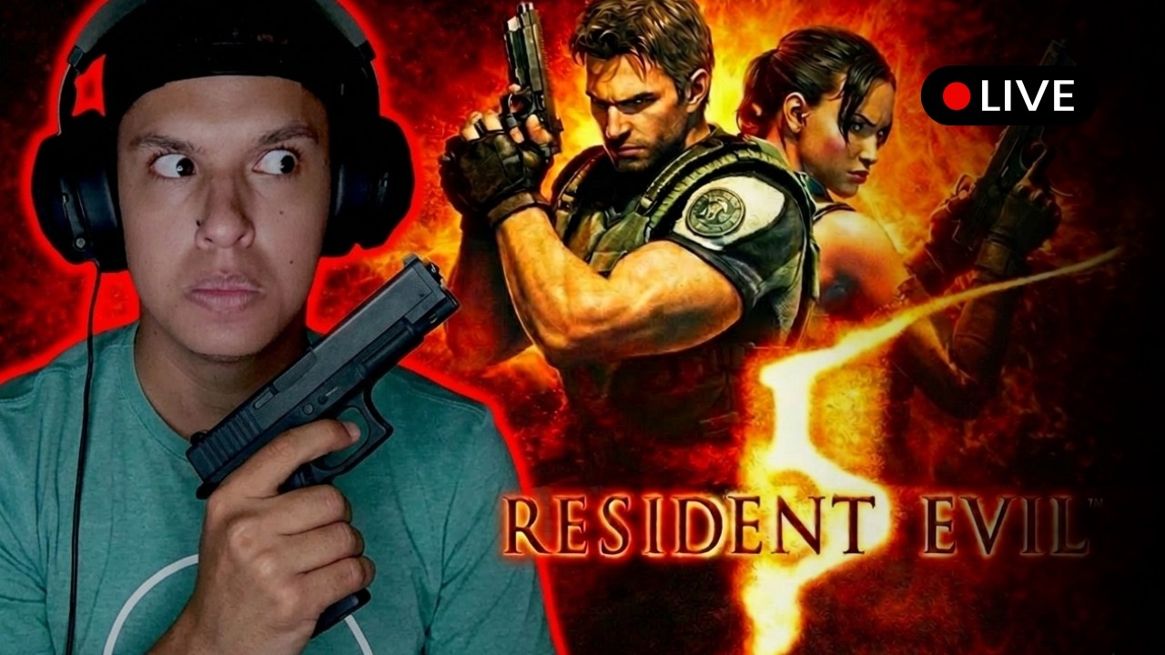 RESIDENT EVIL 5  | LIVE 🔴🔴🔴