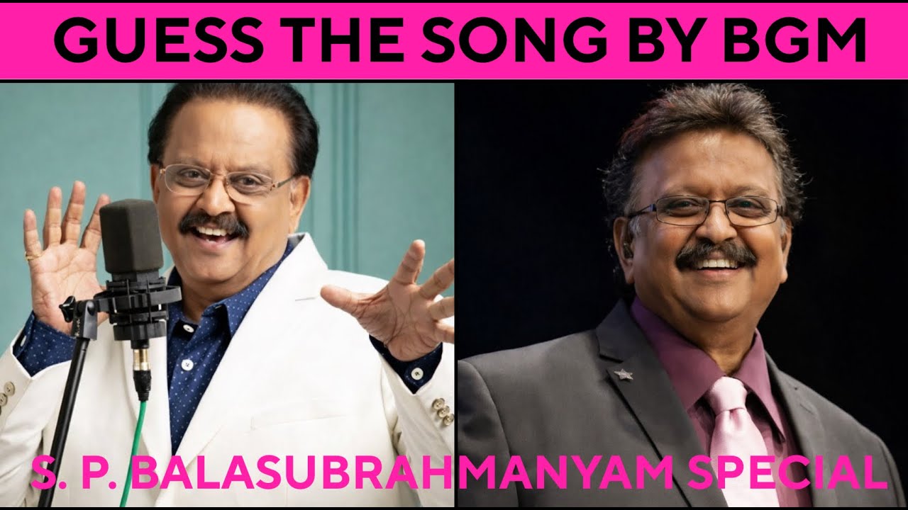 🎶 Voice of a Legend | Guess the SPB Songs by BGM | Part 2 💕