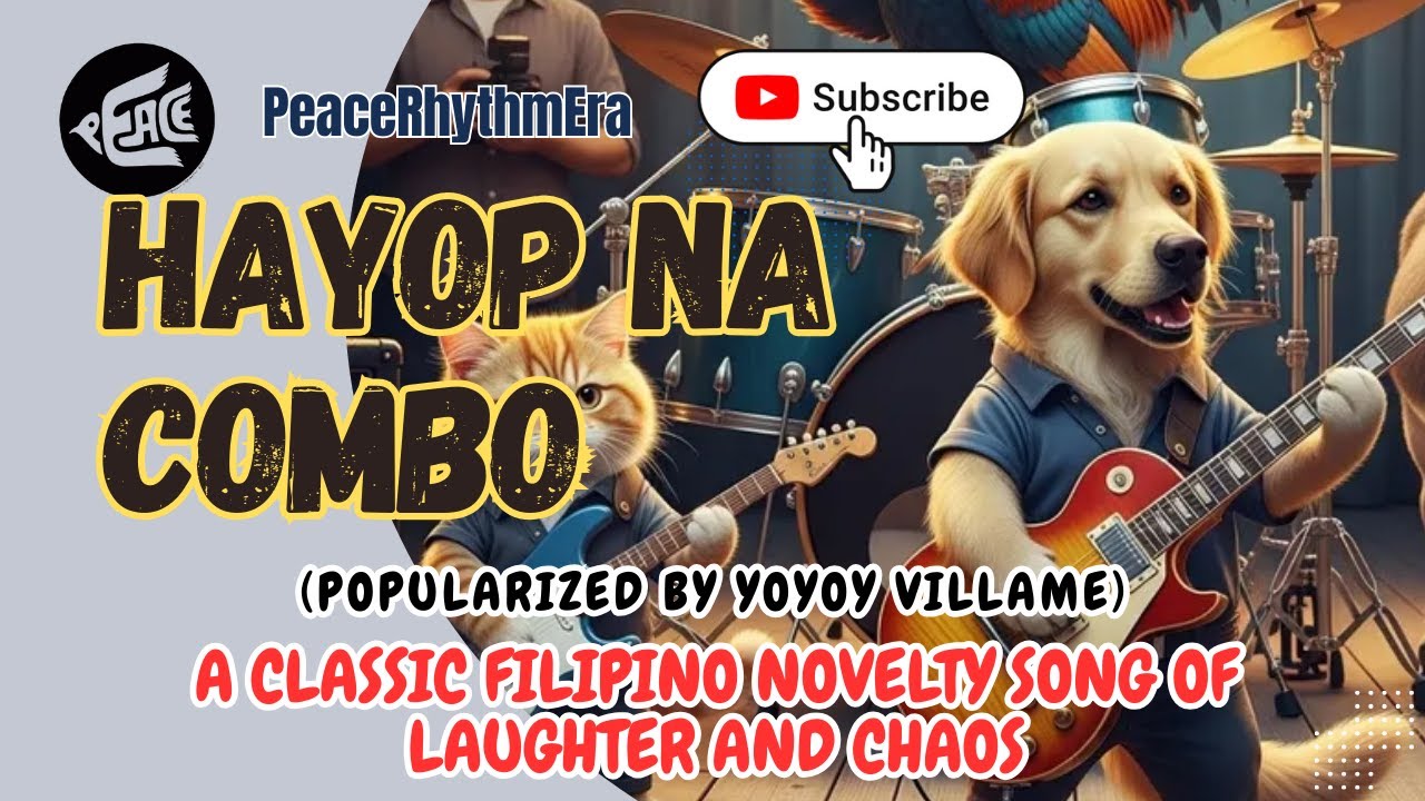 HAYOP NA COMBO (Poprock) – A Classic Filipino Novelty Song of Laughter and Chaos by Yoyoy Villame