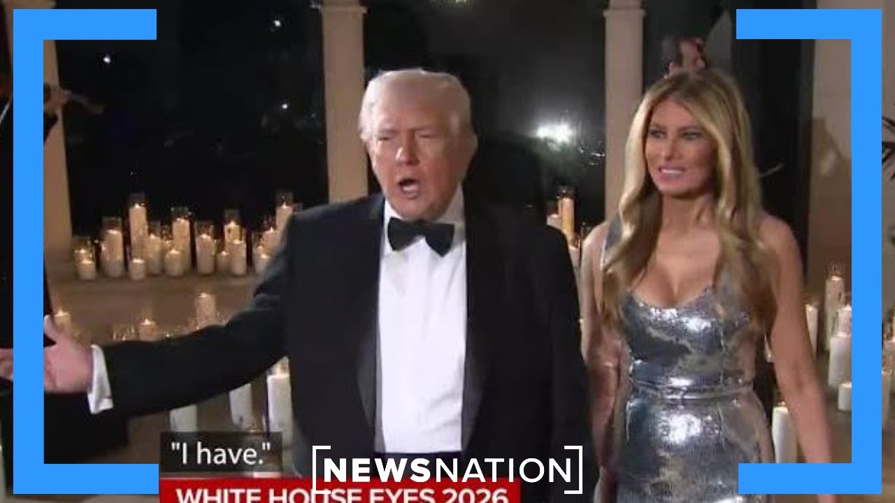 Трамп заявляет, что его новогодняя цель на 2026 год — «мир на Земле» | NewsNation Prime: канун Но...
