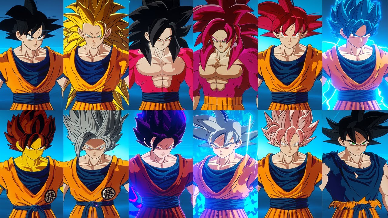 Goku All Forms - Dragon Ball Sparking Zero