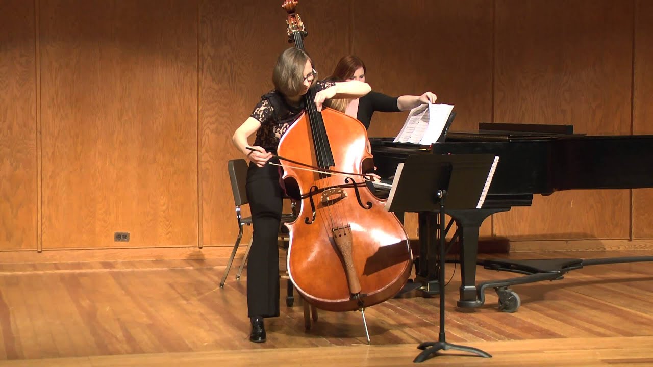 Gabriel Fauré, Sicilienne, arr. Justyna Grudzinska - double bass