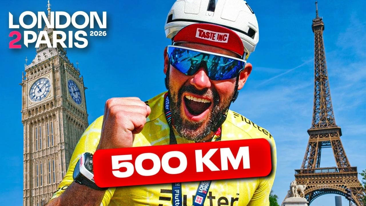 I CYCLED 500km from London to Paris!