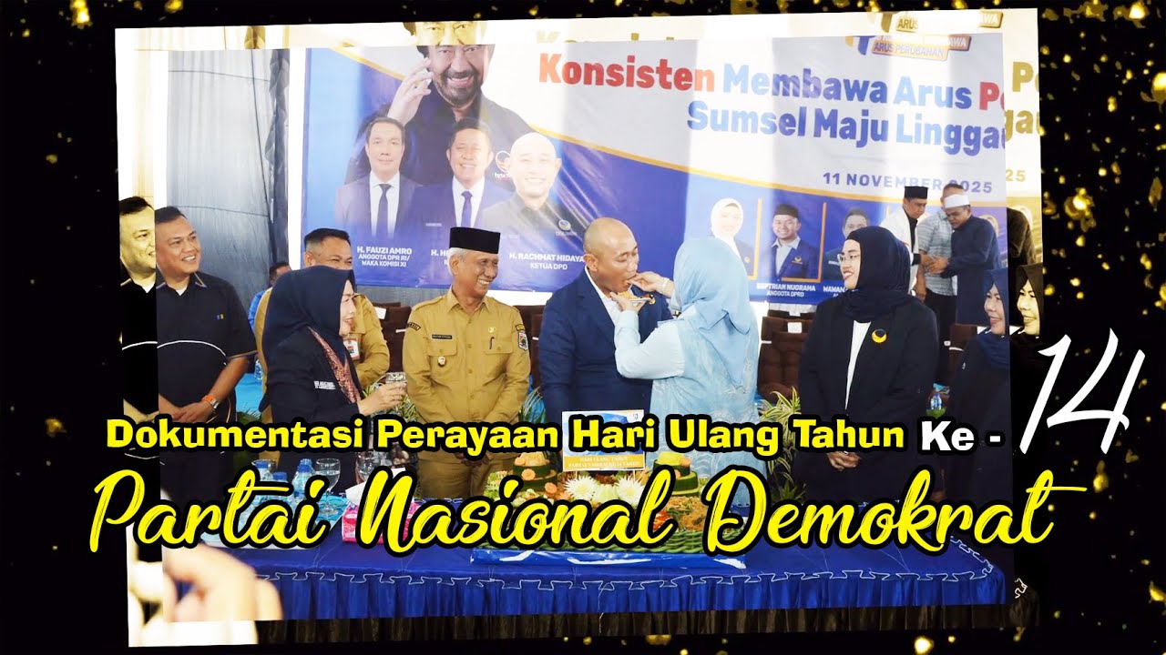 Dokumentasi Hari Ulang Tahun Partai Nasional Demokrat Ke - 14 | Part 1