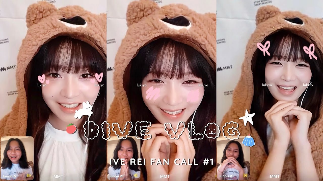 my ive rei fan call experience #1 🧸