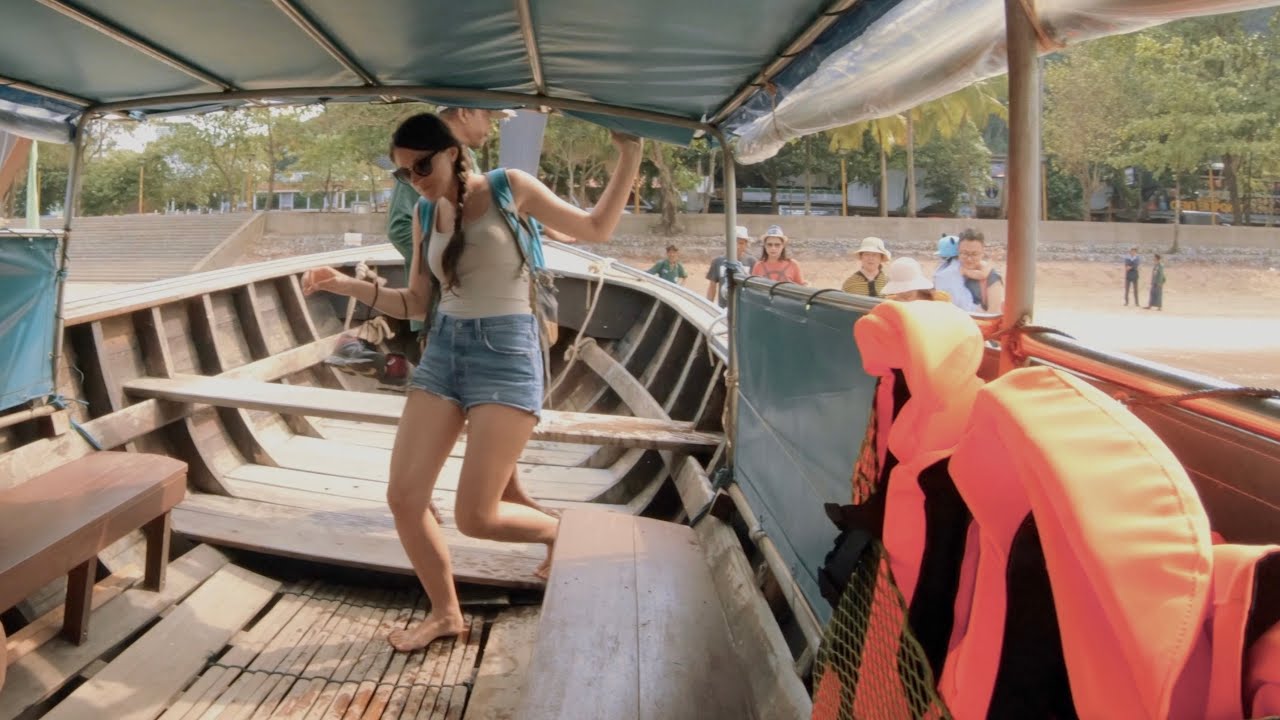 Longtail boat From Ao Nang To Railay Beach