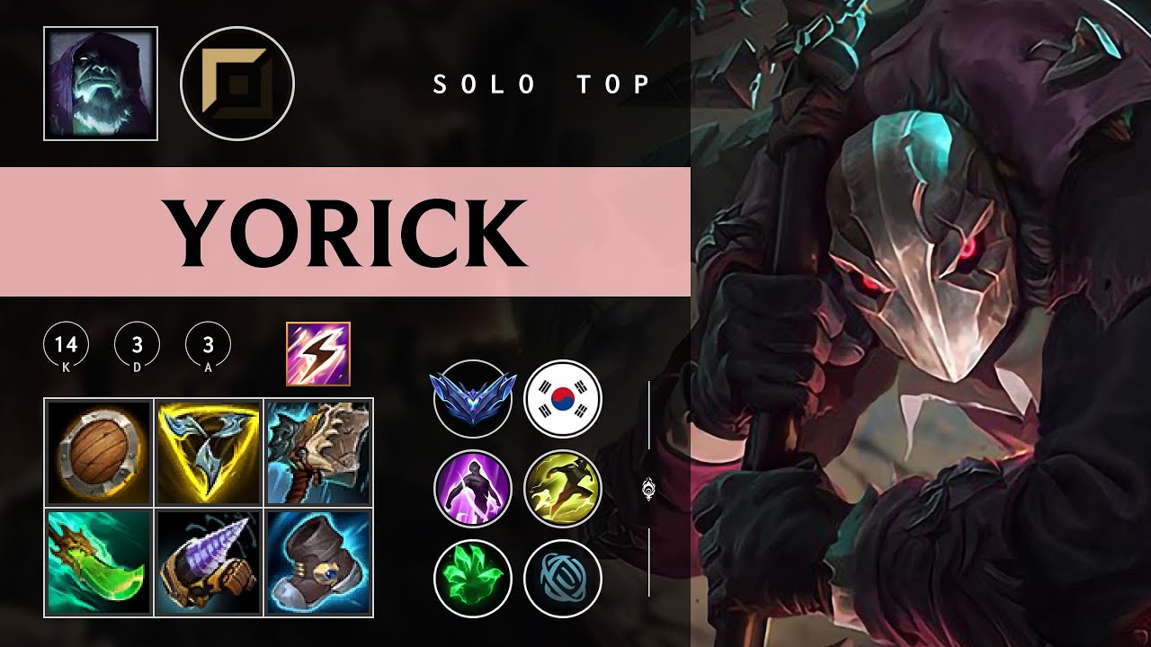 Yorick Top vs Zaahen - KR Diamond Patch 26.01