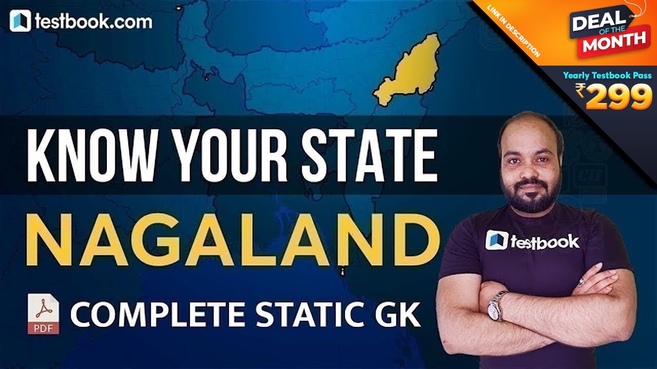 Know your State #26 - Nagaland | State wise Static GK & Current Affairs Question for SSC & Railways