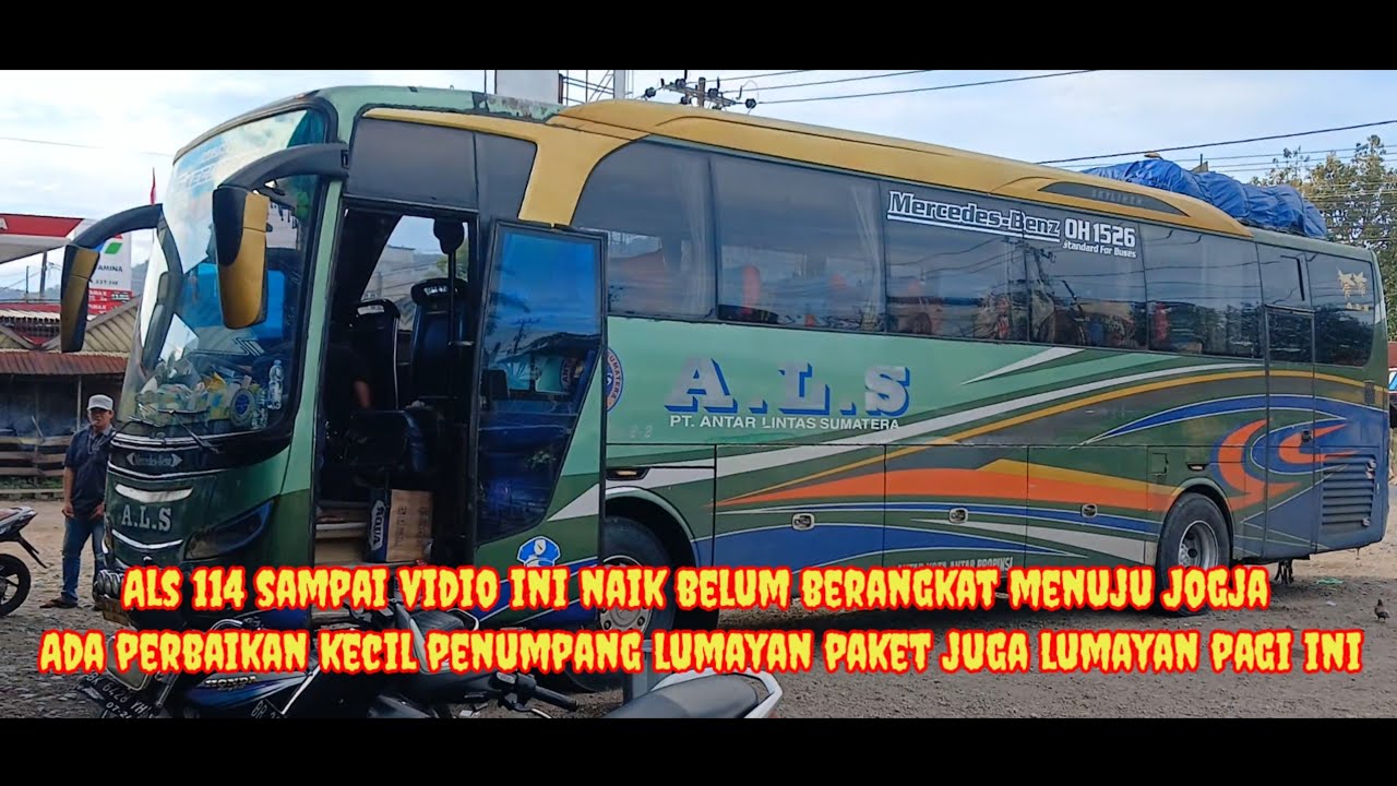 Als 114 isi trip Jogja penumpang lumayan paket juga lumayan# Sampai vidio naik als 114 masih diloket