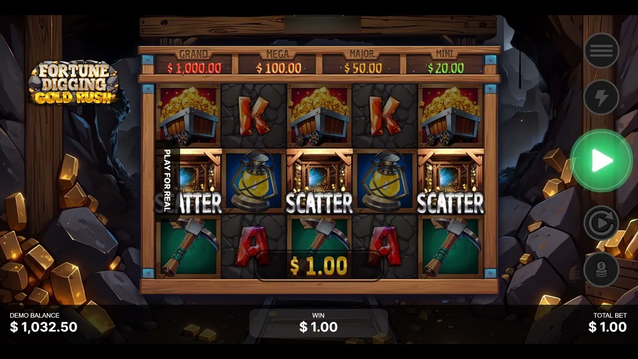 Mining Themed Slot - Fortune Digging