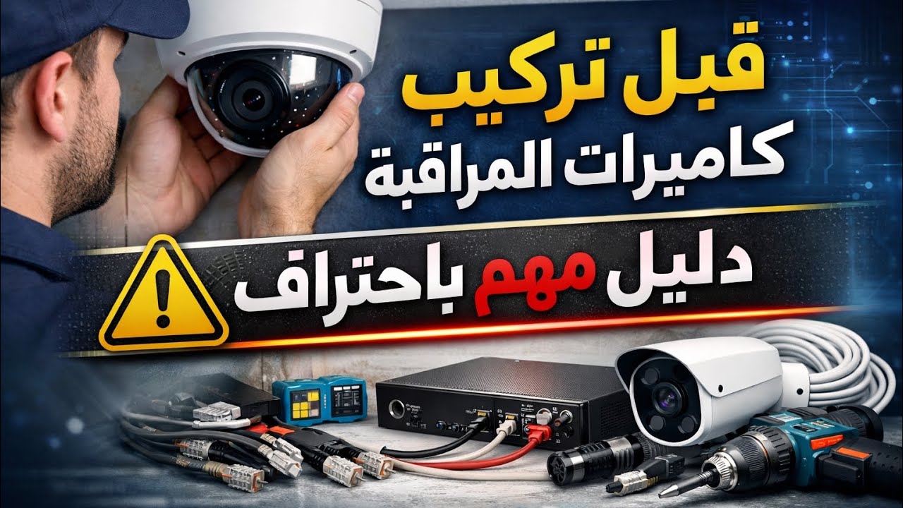 قبل ما تركب كاميرات المراقبة شوف هاد الفيديو!
