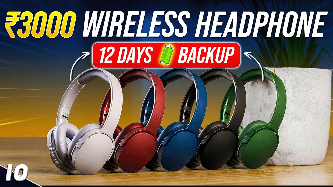 [TOP 2]🔥Best Headphones Under ₹3000 in India (2026) 🎧Best Wireless Headphones Under ₹3000