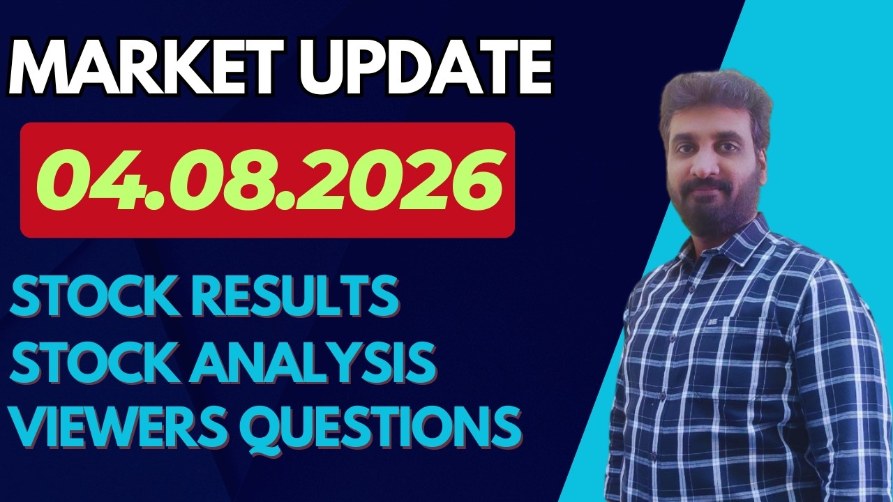 04.08.2026 Share Market Update| Stock Analysis, Results, Dividends and Important Data |MMM|TAMIL