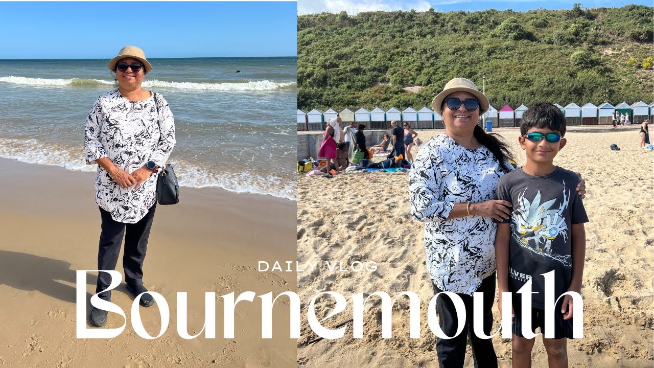 Bournemouth Day Out! A Day at the Beach with Family & Neighbors