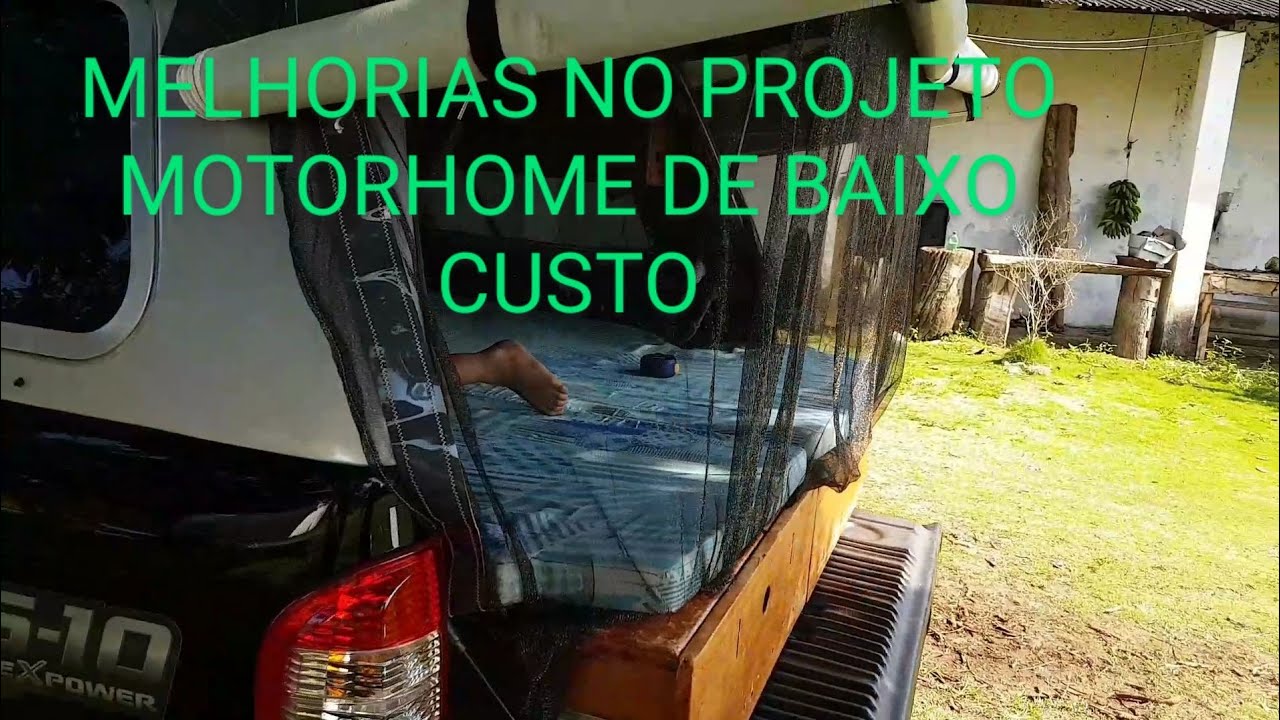Motorhome na S10 algumas melhorias